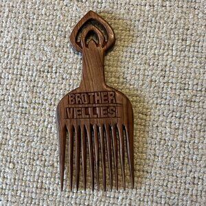 Brother Vellies Wooden Hair Comb